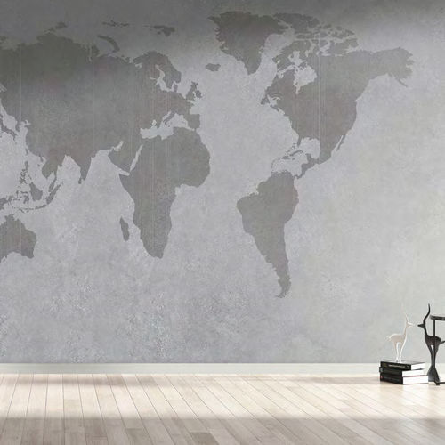 Carta da parati contemporanea - GLOBE - WallyArt - in tessuto non tessuto / in fibra di vetro / in vinile