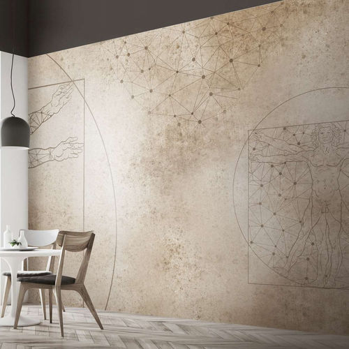 Carta da parati contemporanea - LEONARDO - WallyArt - in tessuto non tessuto / in fibra di vetro / in vinile