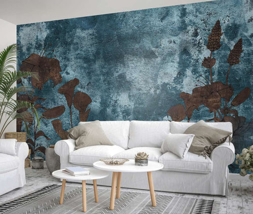 Carta da parati contemporanea - MADELEINE - WallyArt - in tessuto non tessuto / in fibra di vetro / in vinile