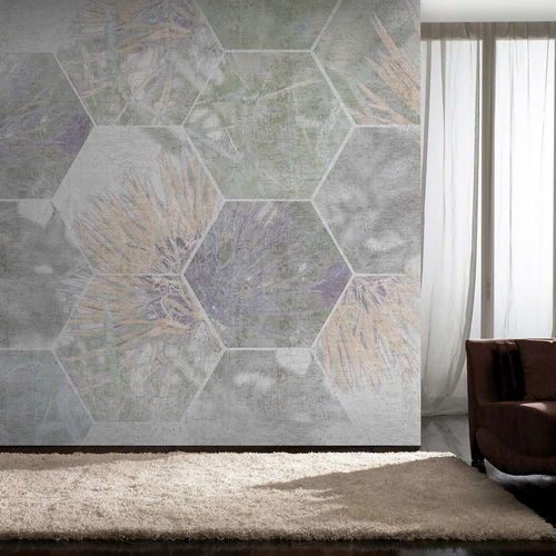 Carta da parati contemporanea - HIVE - WallyArt - in tessuto non tessuto / in fibra di vetro / in vinile