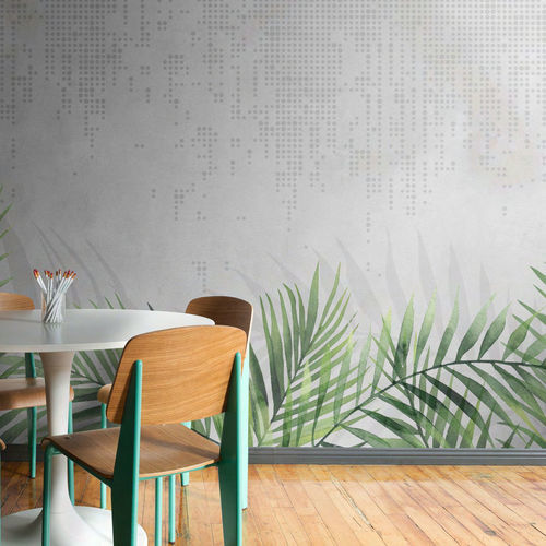Carta da parati contemporanea - JUNGLE 2.0 - WallyArt - in tessuto non tessuto / in fibra di vetro / in vinile