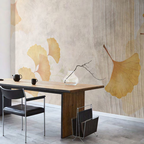 Carta da parati contemporanea - YIN - WallyArt - in tessuto non tessuto / in fibra di vetro / in vinile