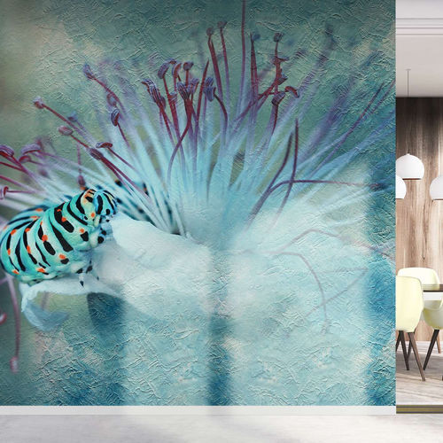 Carta da parati contemporanea - BLUEBLAST - WallyArt - in tessuto non tessuto / in fibra di vetro / in vinile