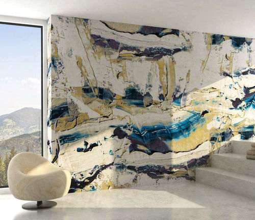 Carta da parati contemporanea - CLAY - WallyArt - in tessuto non tessuto / in fibra di vetro / in vinile