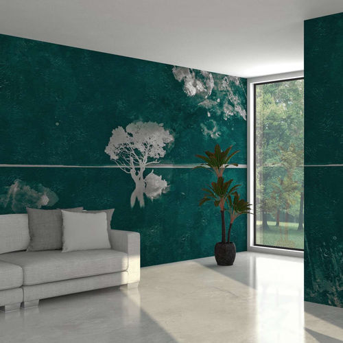Carta da parati contemporanea - JASMINE - WallyArt - in tessuto non tessuto / in fibra di vetro / in vinile
