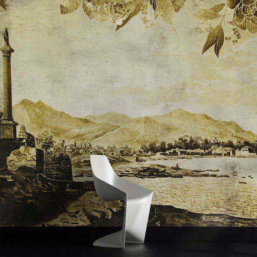 Carta da parati contemporanea - MAGALÍ - WallyArt - in tessuto non tessuto / in fibra di vetro / in vinile
