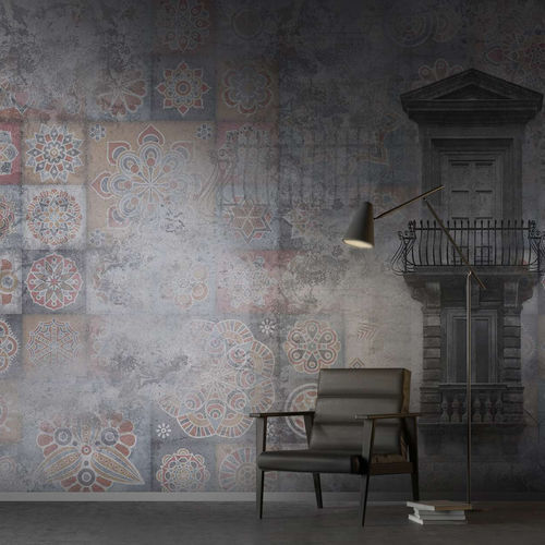 Carta da parati contemporanea - CHROMA - WallyArt - in tessuto non tessuto / in fibra di vetro / in vinile