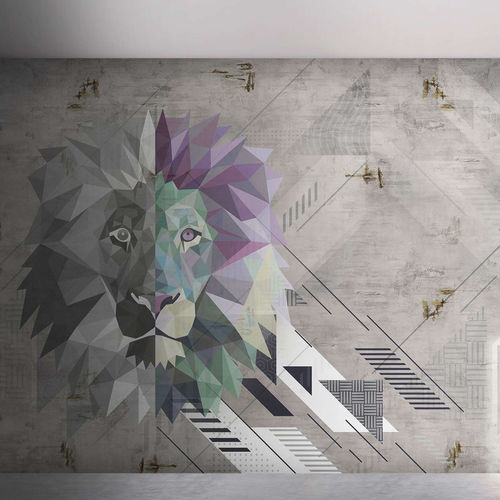 Carta da parati contemporanea - LE ROI - WallyArt - in tessuto non tessuto / in fibra di vetro / in vinile