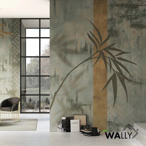 Carta da parati contemporanea - CORINNE - WallyArt - in tessuto non tessuto / in fibra di vetro / in vinile
