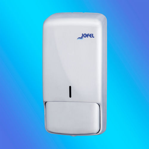Distributore di sapone professionale - FUTURA : AC53050 - JOFEL INDUSTRIAL S.A. - da parete / in acciaio / manuale