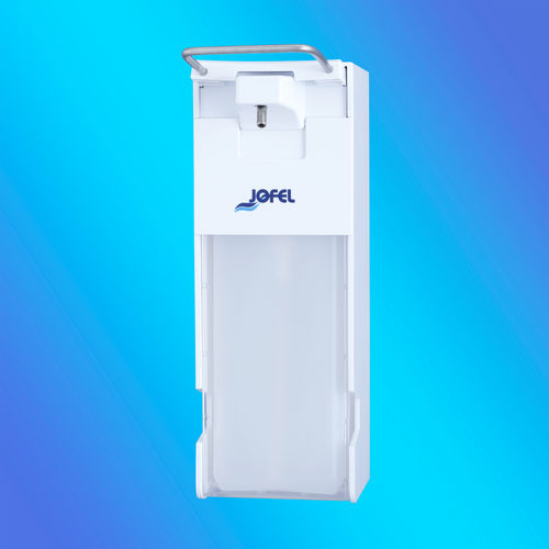 Distributore di sapone per edifici pubblici - AC14000 - JOFEL INDUSTRIAL S.A. - per ospedale / da parete / in ABS