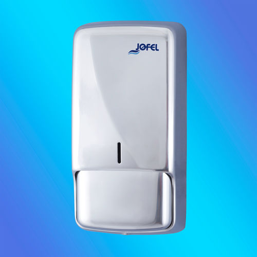 Distributore di sapone professionale - FUTURA : AC53500 - JOFEL INDUSTRIAL S.A. - da parete / in acciaio / manuale