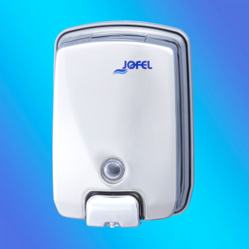 Distributore di sapone professionale - FUTURA : AC54500 - JOFEL INDUSTRIAL S.A. - da parete / in ABS / in cromo