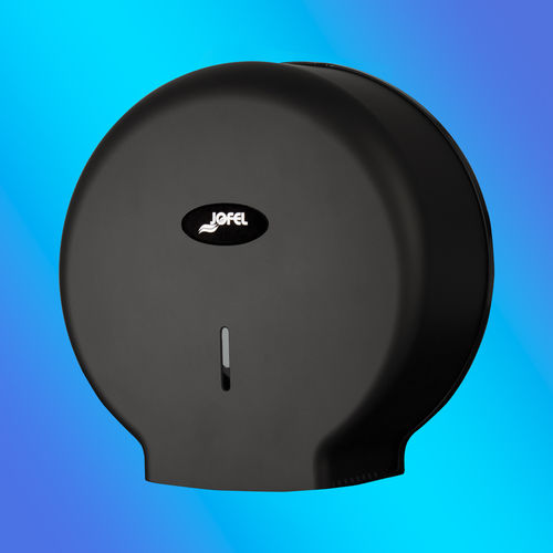 Distributore di carta igienica da parete - SMART : AE77600-MT - JOFEL INDUSTRIAL S.A. - in ABS / nero / per bagno pubblico