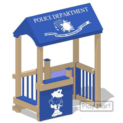 Casetta da gioco per esterni - POLICE STATION - Nature of Early Play