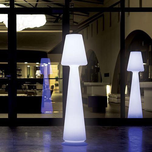Lampada da terra - BRIGHT : CHLOE - MONACIS - in polietilene / contemporanea / senza fili