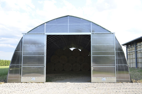 Capannone in acciaio galvanizzato - TUNNELS - Europrogress