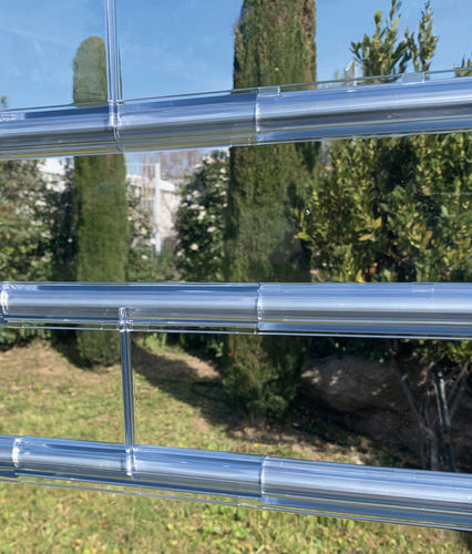 Porta metallica avvolgibile per negozio - PROFILIGHT GLASS - PROFILMAR - industriale / per negozio / per hotel