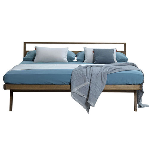 Letto matrimoniale - MATTIA - Plinio il Giovane - contemporaneo / con testiera / in legno