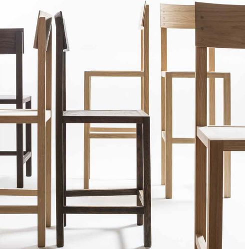 Sedia contemporanea - SEGGIOLA  - Plinio il Giovane - da interno / in rovere / ergonomica
