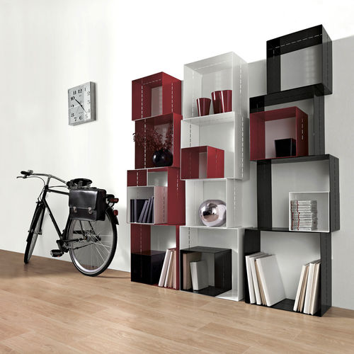 Scaffale modulare - CUBOLIBRE - Officinanove - contemporaneo / in acciaio