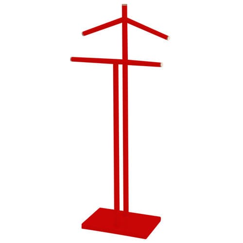 Servo muto a pavimento - JAMES - Officinanove - in metallo verniciato / in legno / contemporaneo
