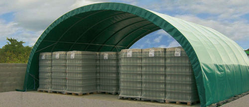 Serra contract - ECOABRI - CMF GROUPE - di produzione / a tunnel monofalda / in plastica