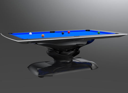 Tavolo da biliardo design originale - S4 - Bilijardai JSC - per uso residenziale / in legno massiccio / in acciaio
