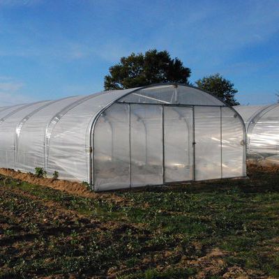 Serra contract - STRAIGHT-SIDED - Serres Jrc - da giardinaggio / a tunnel monofalda / con struttura in alluminio