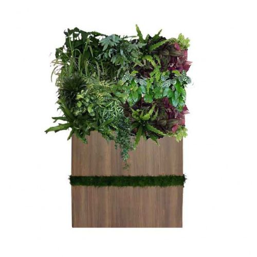 Fioriera in legno - QVD-202-17 / QVD-203-17 - green Habitat - su misura / verticale / contemporanea