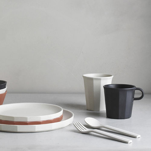 Posata in fibra di bambù - ALFRESCO - KINTO - in plastica / per uso domestico / contract