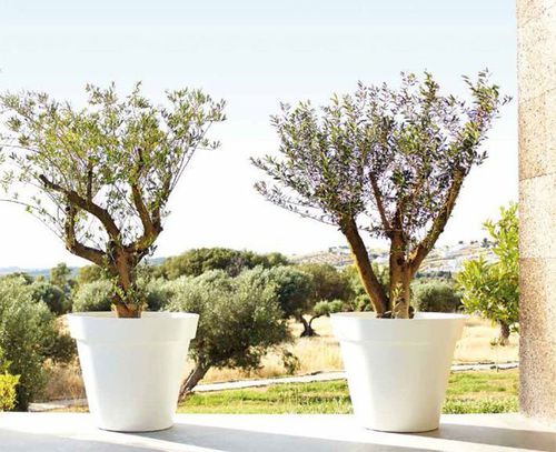 Vaso da giardino in polipropilene - CAPRI - Artevasi, S.A - rotondo