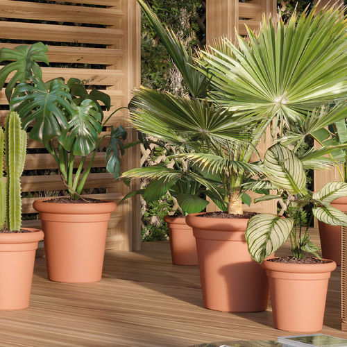 Vaso da giardino in polietilene - TOSCANA  - Artevasi, S.A - rotondo / per uso residenziale