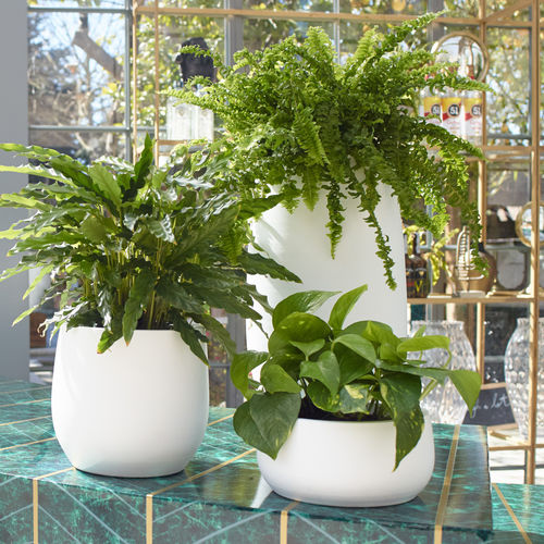 Vaso da giardino in ceramica - SELENE - Artevasi, S.A - rotondo / per uso residenziale