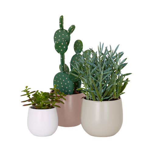 Vaso da giardino in ceramica - VITORIA - Artevasi, S.A - rotondo / per uso residenziale