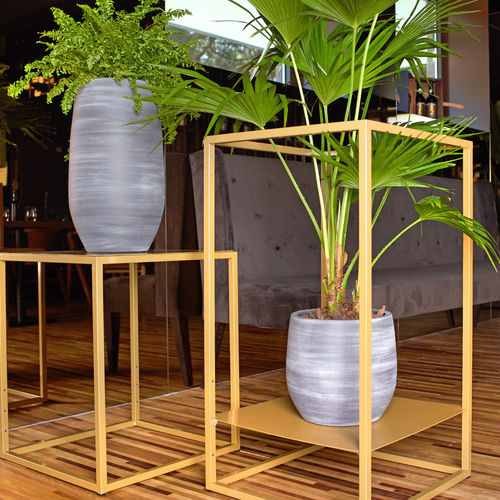 Vaso da giardino in ceramica - SELENE  - Artevasi, S.A - rotondo / per uso residenziale