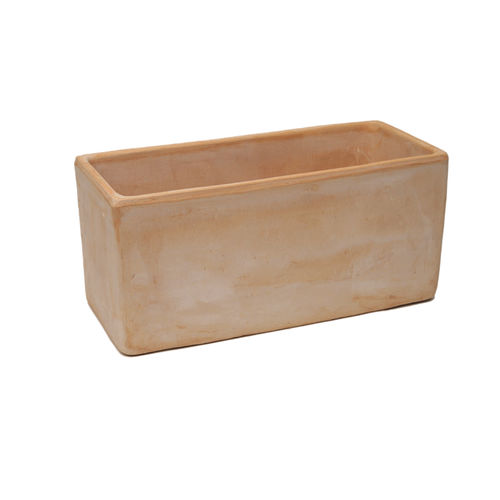 Fioriera in terracotta - OASI : PLAIN WINDOW BOX - DEGREA - in laterizio / rettangolare / contemporanea