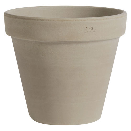 Vaso da giardino in terracotta - VULCANO : STANDARD - DEGREA - rotondo / per uso residenziale