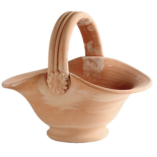 Vaso da giardino in terracotta - Toscana : Flower-Basket - DEGREA - da appoggio / altre forme / per uso residenziale
