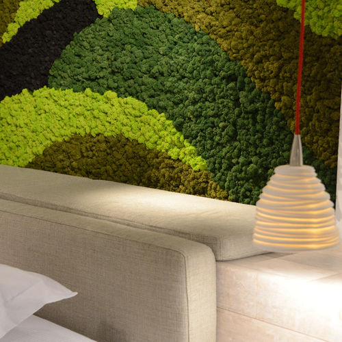 Testiera per letto matrimoniale - CUSTOM  - Greenarea - design originale / in tessuto / su misura