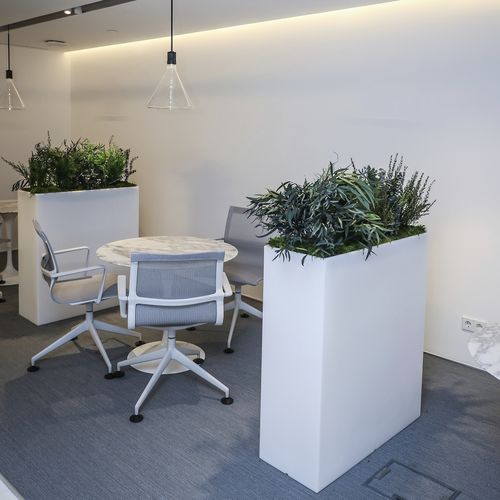 Fioriera su misura - MOSS&amp;PLANTS MID - Greenarea - fatta a mano / per piante stabilizzate / design originale