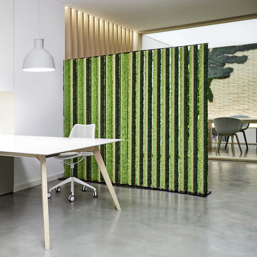 Separatore di spazi in legno - GOW - Greenarea - di piante stabilizzate / contract / da interno