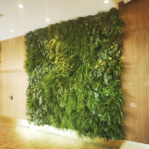 Parete vegetale sintetica - Artificiel feuillu - Végétal Indoor - su misura / in fogliame / floreale