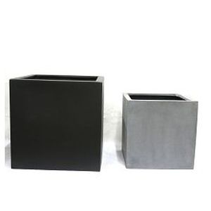 Vaso da giardino in terracotta - PLANTE STABILISEE - da appoggio / quadrato / per uso residenziale
