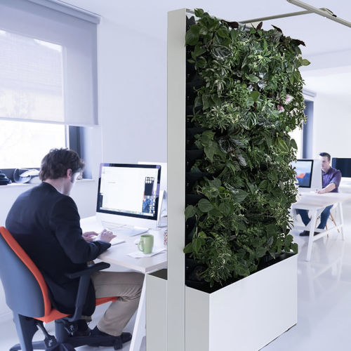 Parete vegetale stabilizzata - MOBILE VERSA WALL® - GSky Plant Systems, Inc. - da interno