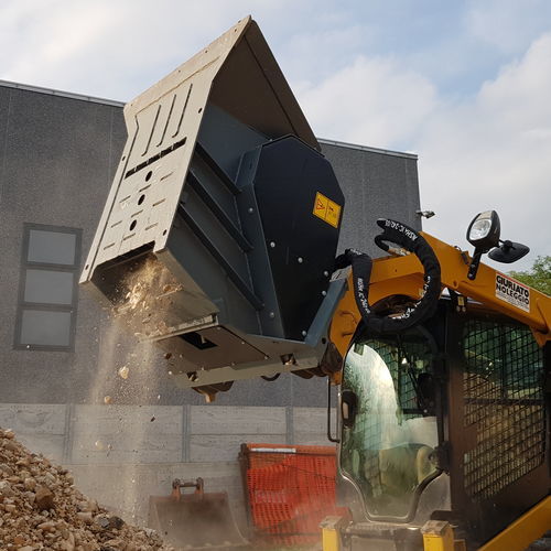 Benna frantoio - CBF-L 120  - CM Srl - per terna / per escavatori / per minipala