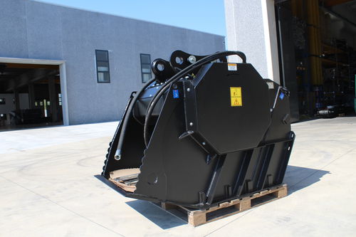 Benna frantoio - CBF 90  - CM Srl - per terna / per escavatori / per minipala