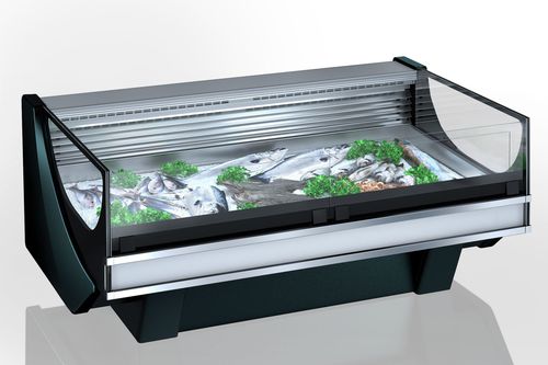 Vetrina refrigerata espositiva - MISSOURI COLD DIAMOND MC 126 FISH  - Hitline - per pescheria / per alimenti congelati