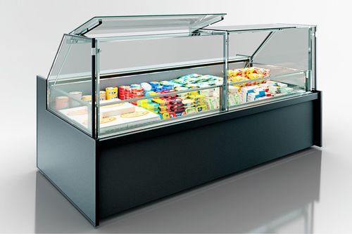 Vetrina refrigerata espositiva - MISSOURI MC 120 LT - Hitline - con scaffali / per negozio / con illuminazione