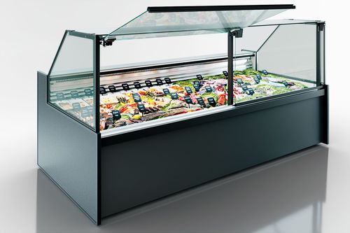 Vetrina refrigerata espositiva - MISSOURI MC 120 FISH - Hitline - per negozio / con illuminazione / per alimenti congelati
